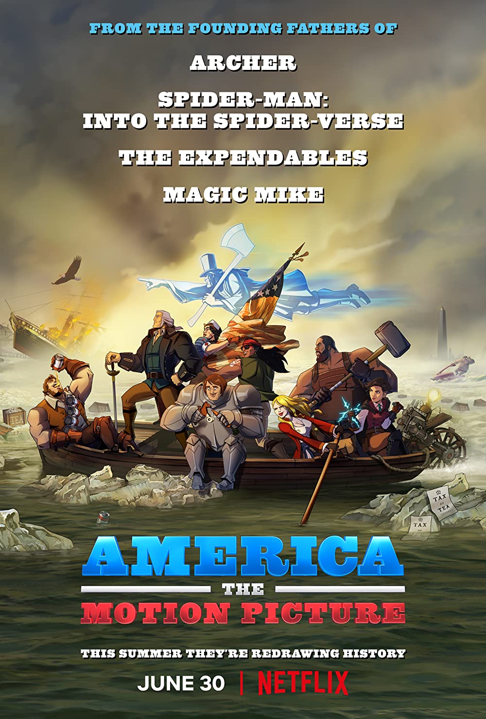 ดูหนังออนไลน์ America The Motion Picture (2021)  อเมริกา เดอะ โมชั่น พิคเจอร์ (ซับไทย)