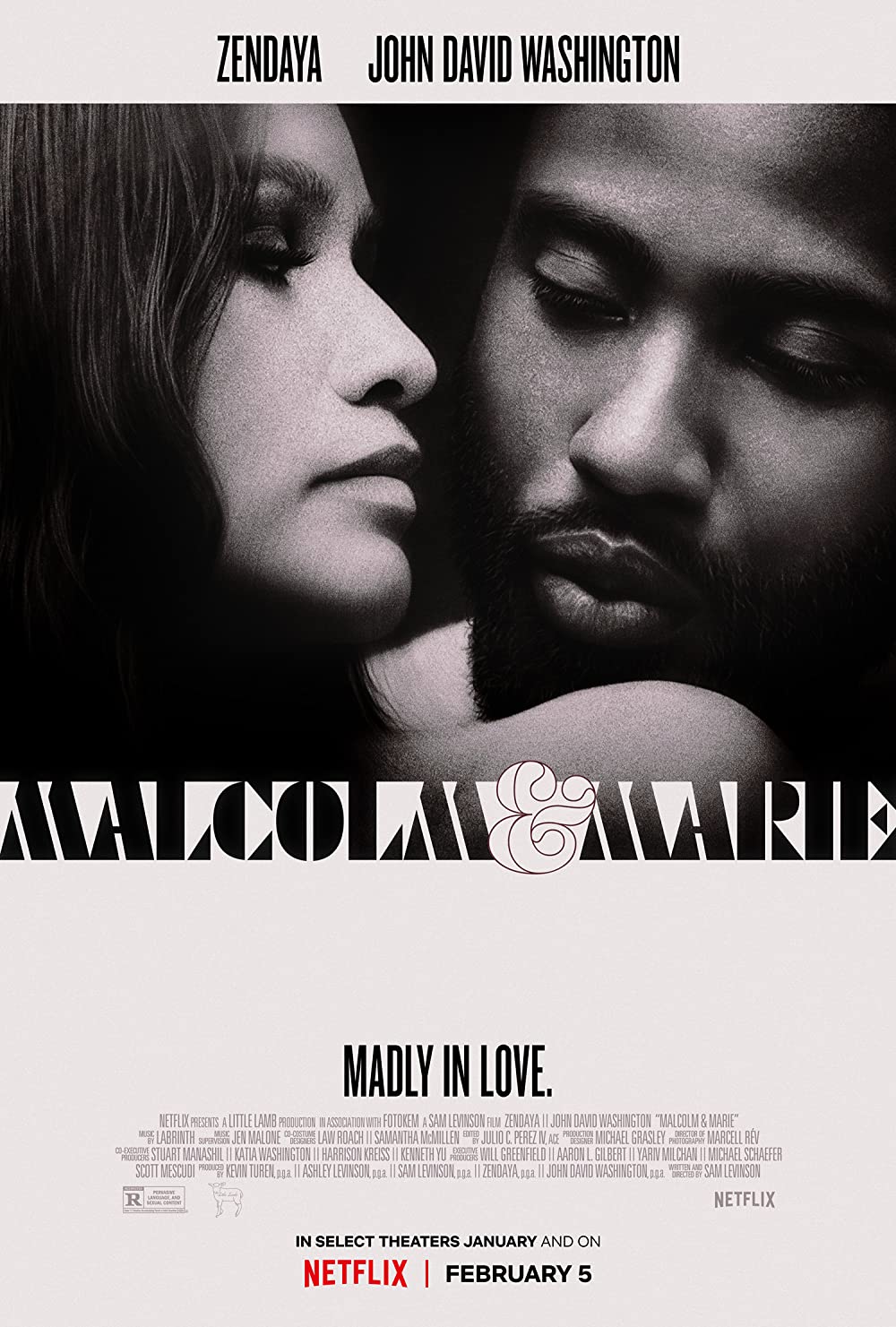 ดูหนังออนไลน์ฟรี Malcolm and Marie (2021) มัลคอล์มและมารี